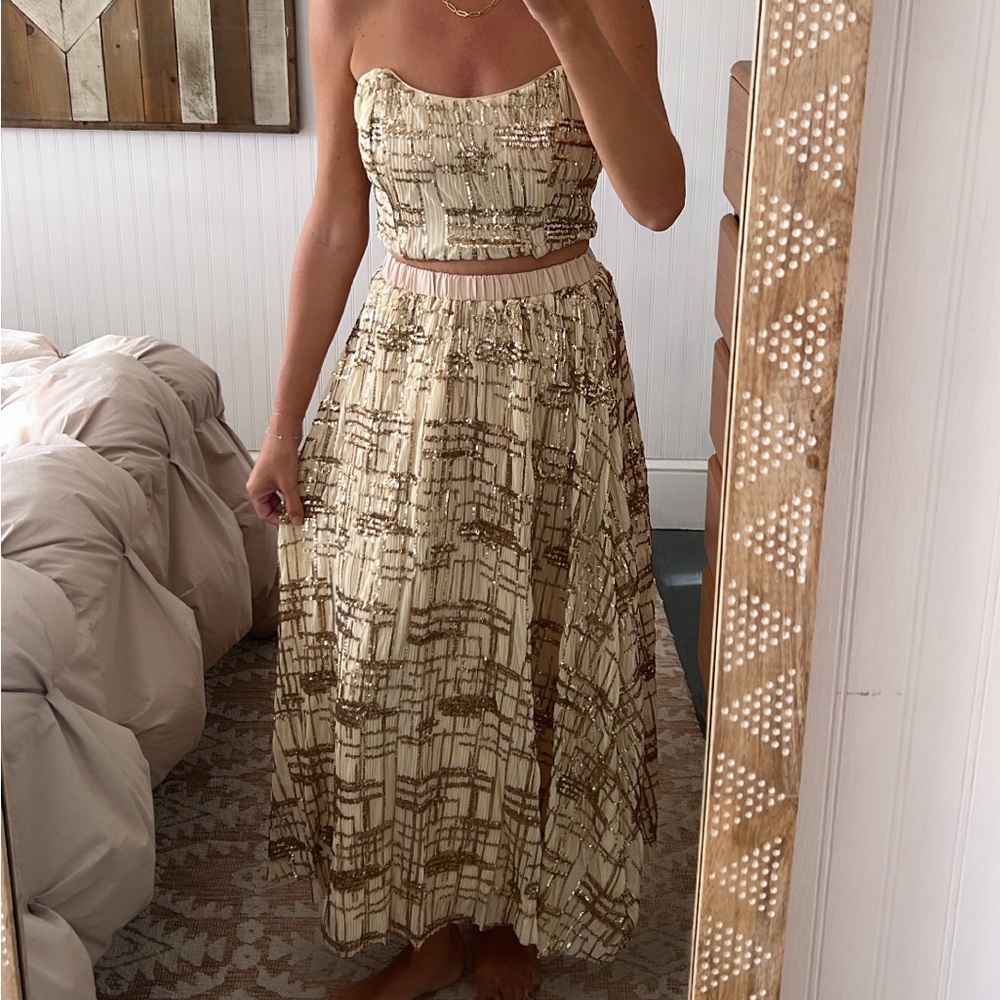 En Saison Romi sequin skirt size XS
